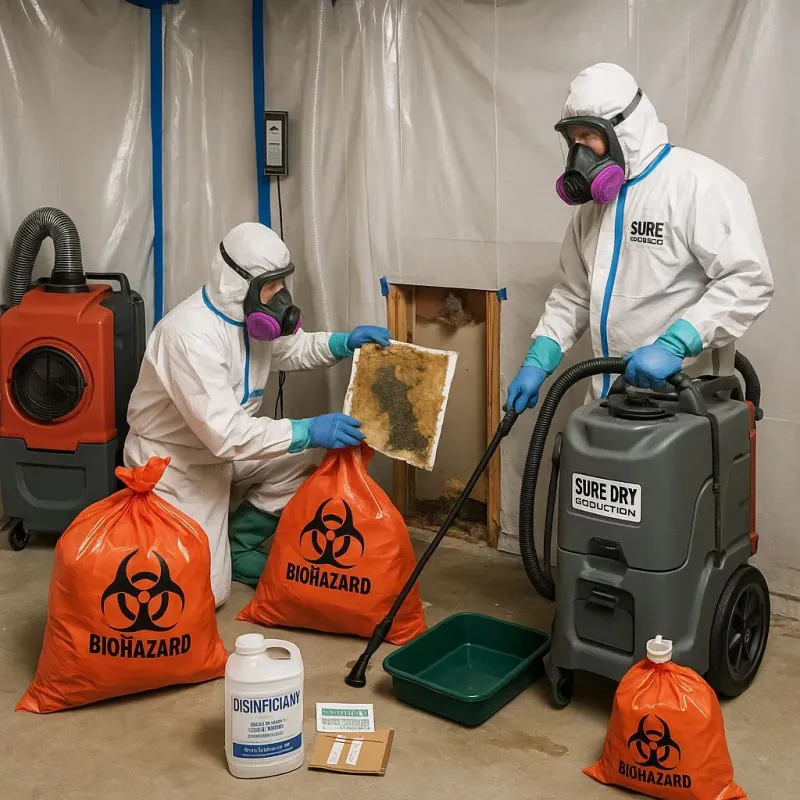 Contaminated Water Handling Protocols process in Northwood, OH