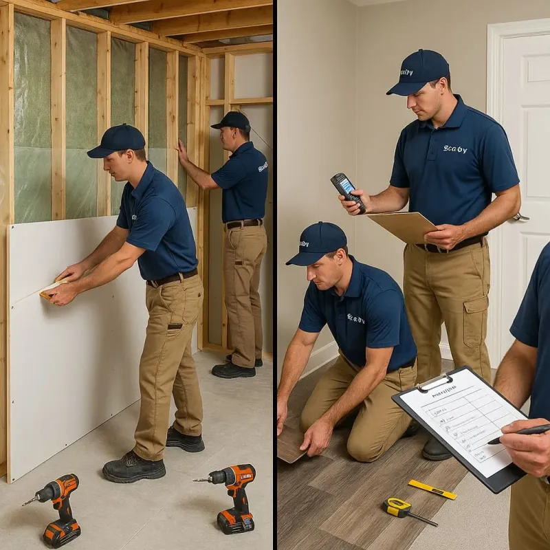 Repairs and Reconstruction process in Northwood, OH